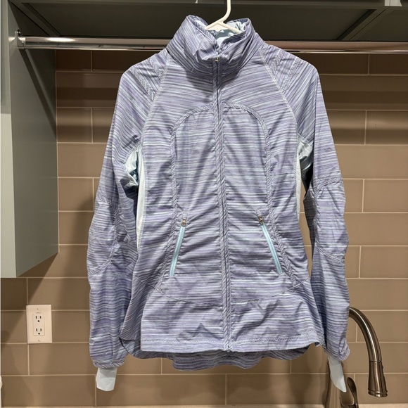 lululemon athletica Jackets & Blazers - Lululemon Athletic Fullzip Stowaway Hoodie Jacket Size M
